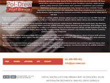 Tablet Screenshot of pol-drew.com